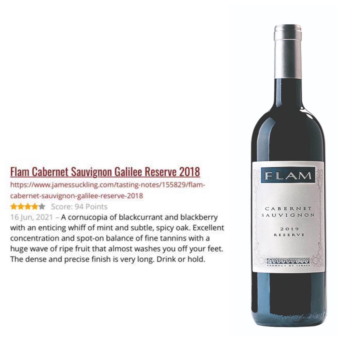 Flam Cabernet Sauvignon Reserve 2019