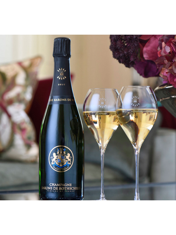 Champagne Barons de Rothschild Brut NV (KOSHER)