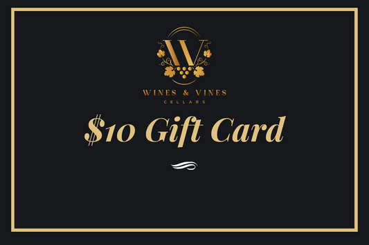 Wines & Vines Cellars Gift Card