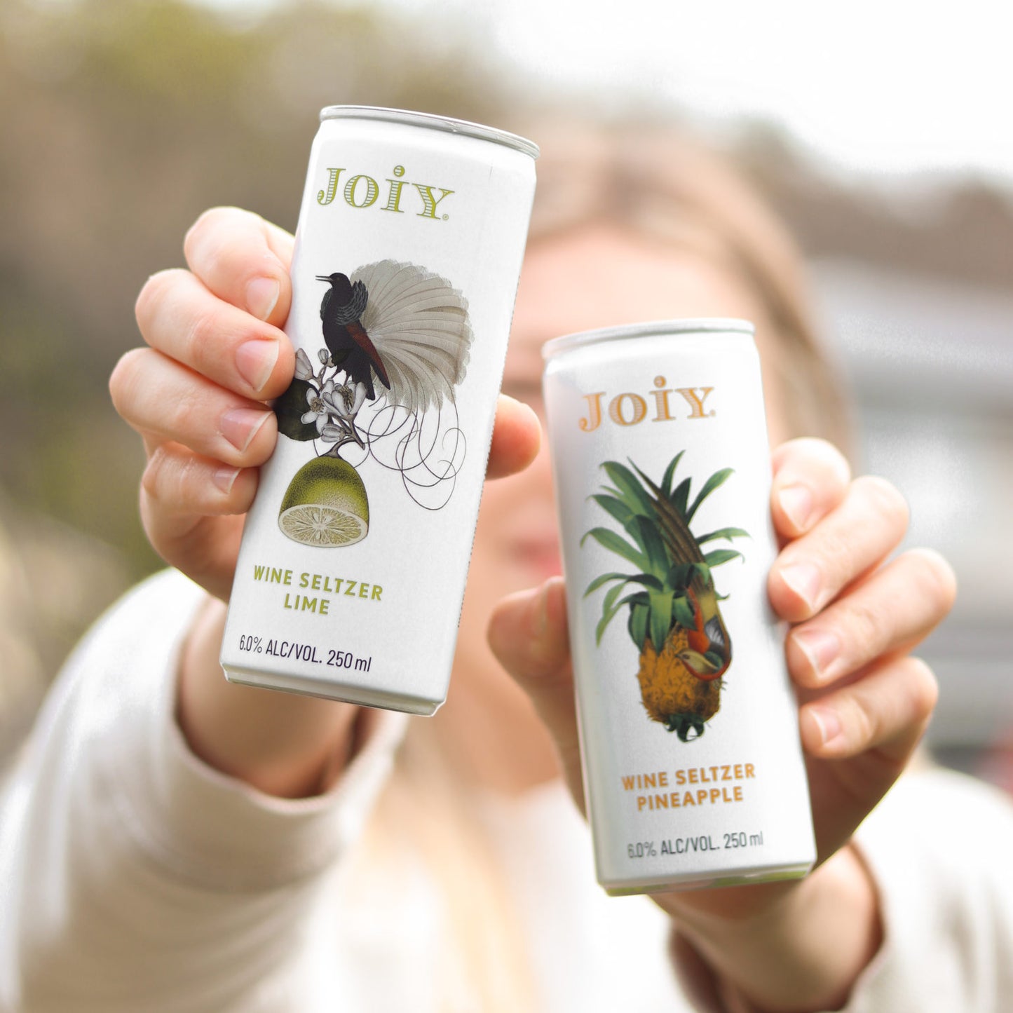 Joiy Canned Wine - Seltzer Lime (250ml)